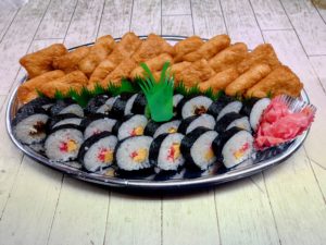 寿司　皿盛り　日の出町